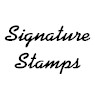 Signature Rubber Stamps