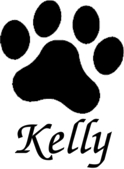 IDEAL 500R Paw Print Stamp Sample