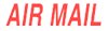 Ultimark Message Stamp - AIR MAIL