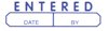 Ultimark Message Stamp - ENTERED