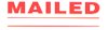 Ultimark Message Stamp - MAILED