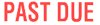 Ultimark Message Stamp - PAST DUE