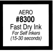 AERO 8300 Quick-Drying Self-Inking Stamp Ink