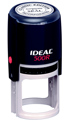 IDEAL 500R Round Self-Inking Rubber Stamp